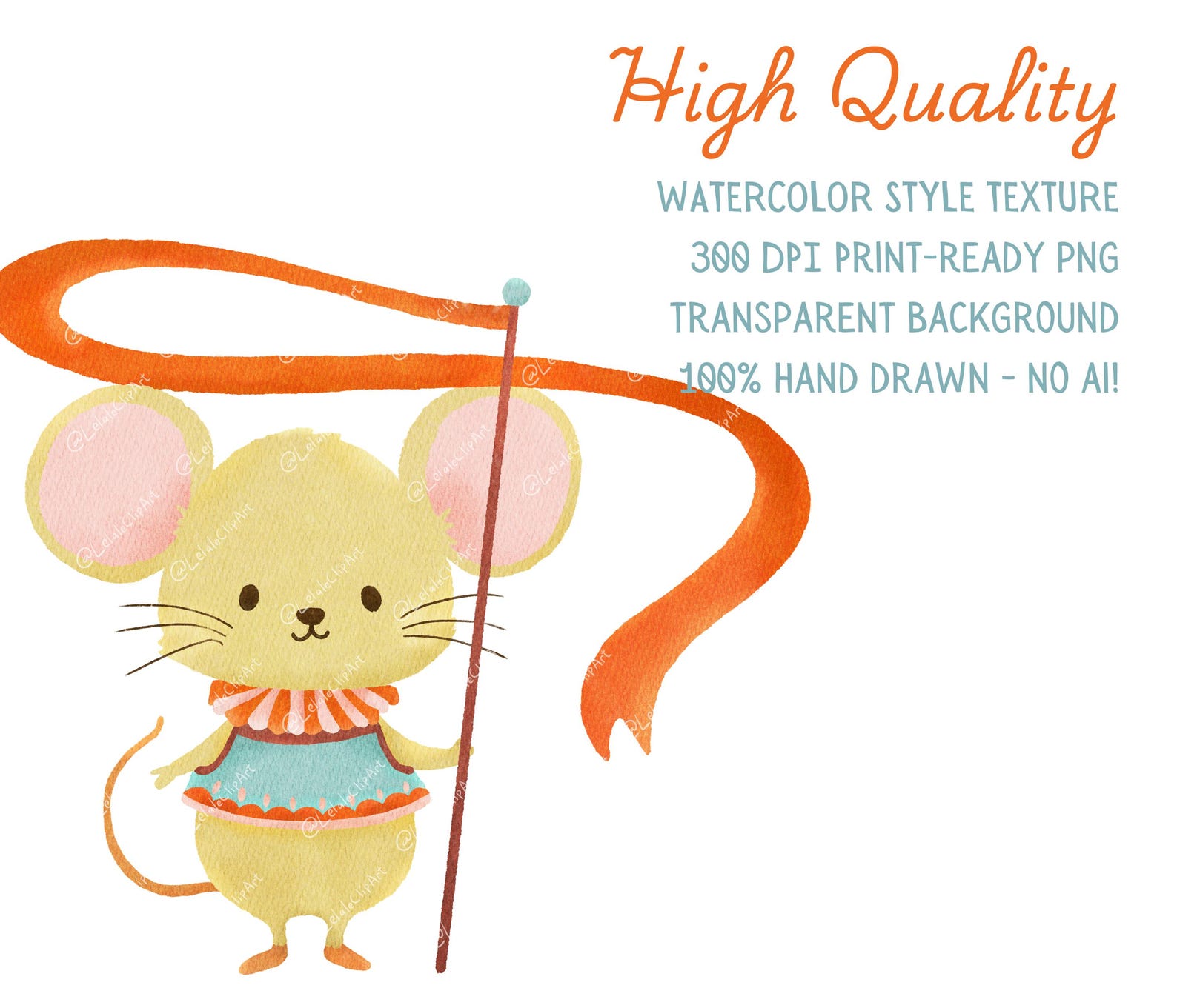 Circus Animals Clipart Set PNG Hand Drawn, Cute Vintage Circus ...