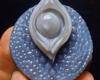 Chinese Gobi Bubble Agate: Natural Healing Stone, Energy Gift