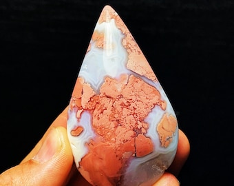 手作りの瑪瑙の雫：天然彫刻水晶オーナメント（1.77インチ） - Etsy 日本