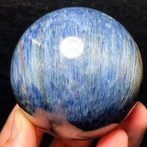 RARE Natural kyanite Sphere  Crystal Ball Healing /Chakra/Reiki/Meditation/Special Gift/Healing crystal L5920