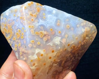 Natürlicher Ozean Jaspis: Chakra Reiki Meditationsstein L8099