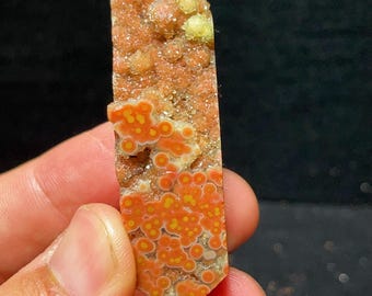 Jaspe oceánico natural: Piedra de meditación Chakra Reiki L8309