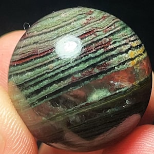 Natural Polished Colorful Ghost Thousand layer Crystal Quartz Ball Healing /Chakra/Reiki/Meditation/Special Gift/Healing crystal L6244