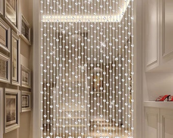 K9 Crystal Bead Curtain: Chandelier Lamp Chain Garland