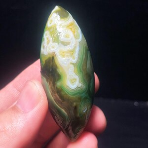 ¡Guau! Ágata Gobi natural muy rara, ágata de Madagascar, piedra curativa, energía, regalo L5862