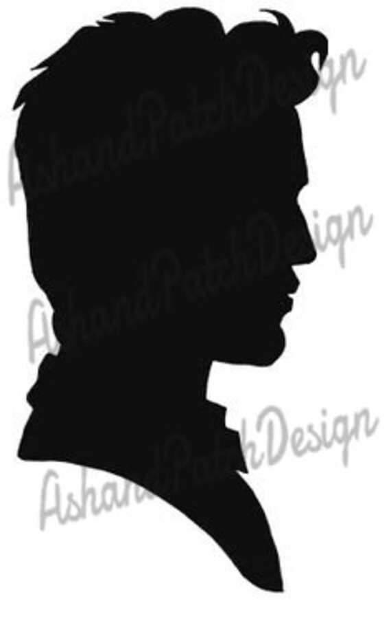 Edward Cullen Silhouette SVG File Etsy