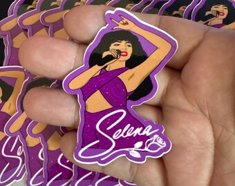 Selena, I Love You Hand Vinyl Sticker | Waterproof Die-Cut Decal for Laptops, Water Bottles, Laptop, and More!