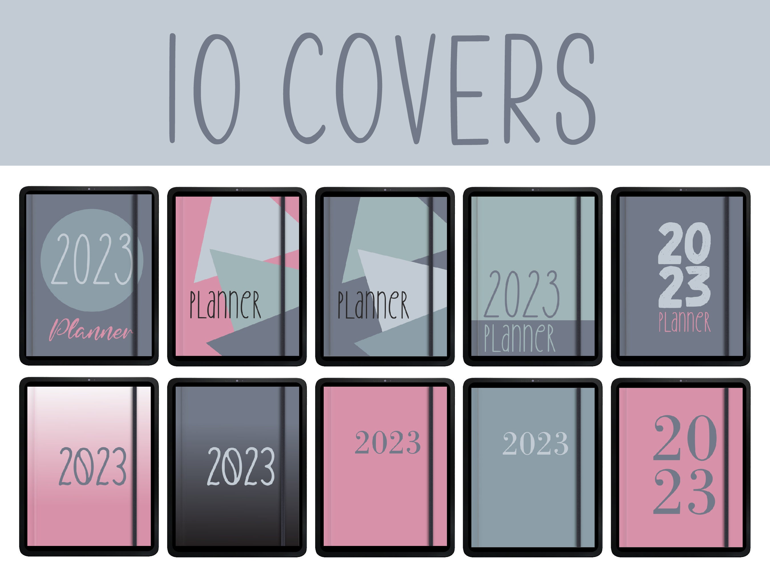 DIGITAL PLANNER 2023 Goodnotes Planner Hyperlinked 2023 Etsy