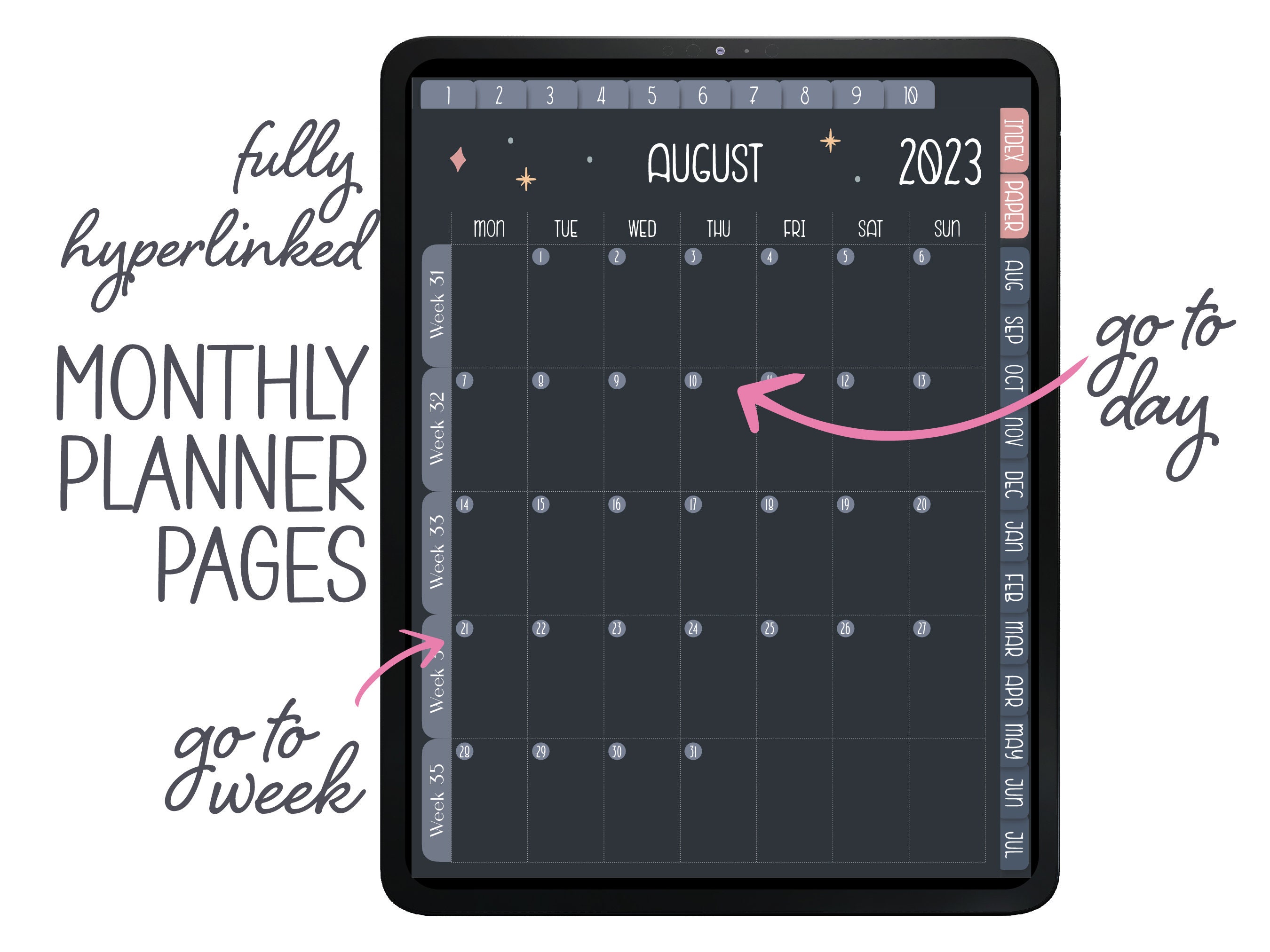 Mid Year Planner 2023 2024