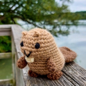 Beaver Amigurumi Crochet Pattern