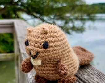 Beaver Amigurumi Crochet Pattern