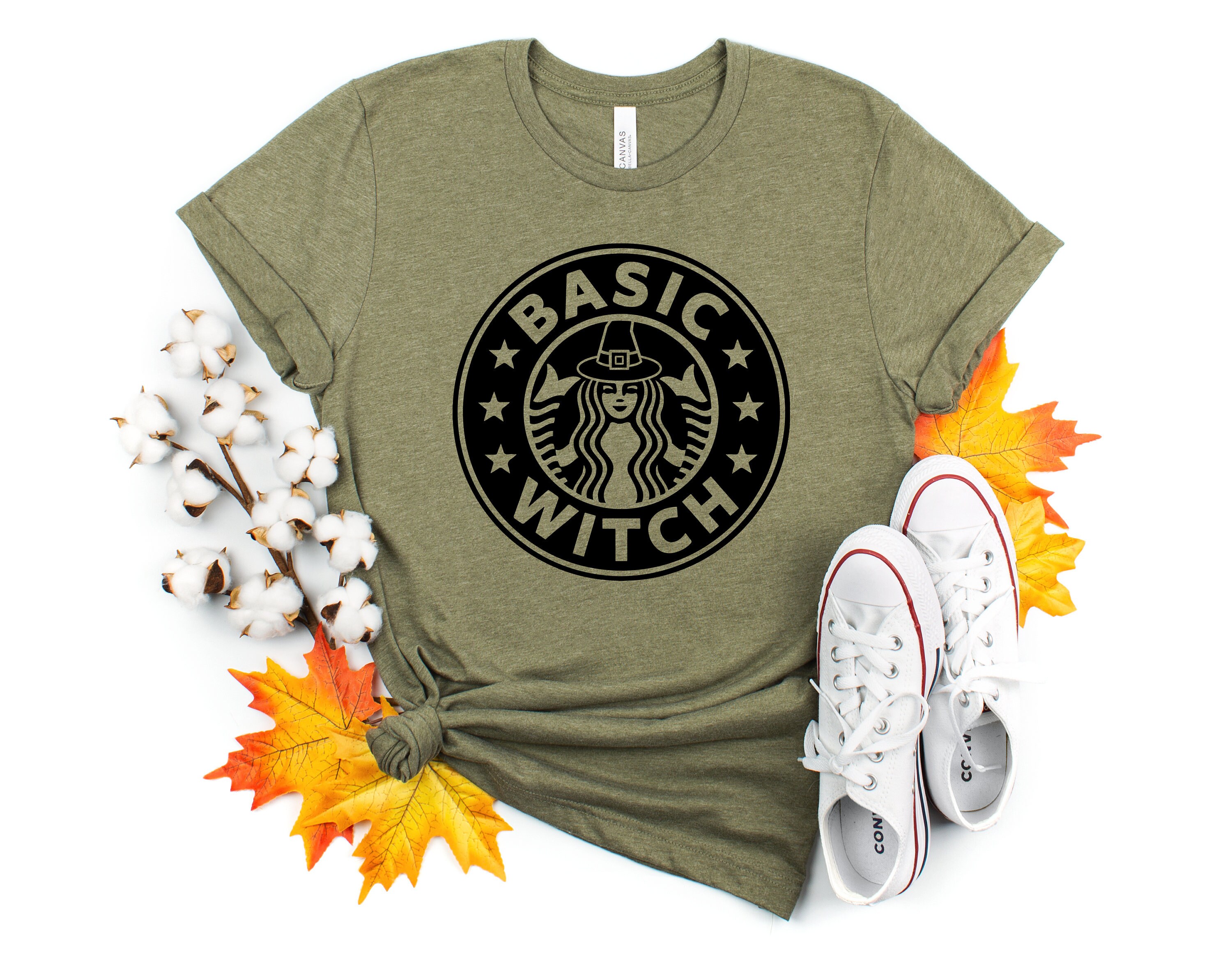 basic witch starbucks shirt