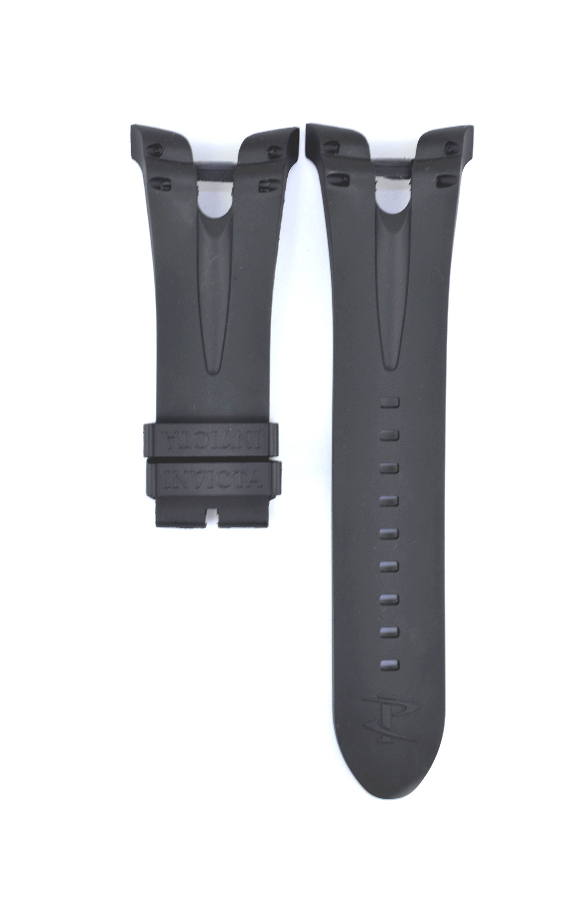 36mm Black Rubber Compatible With Invicta Reserve Venom 2