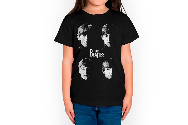 The Beatles Cool Short Sleeve Kids T-Shirt Kids Tee Kid | Etsy