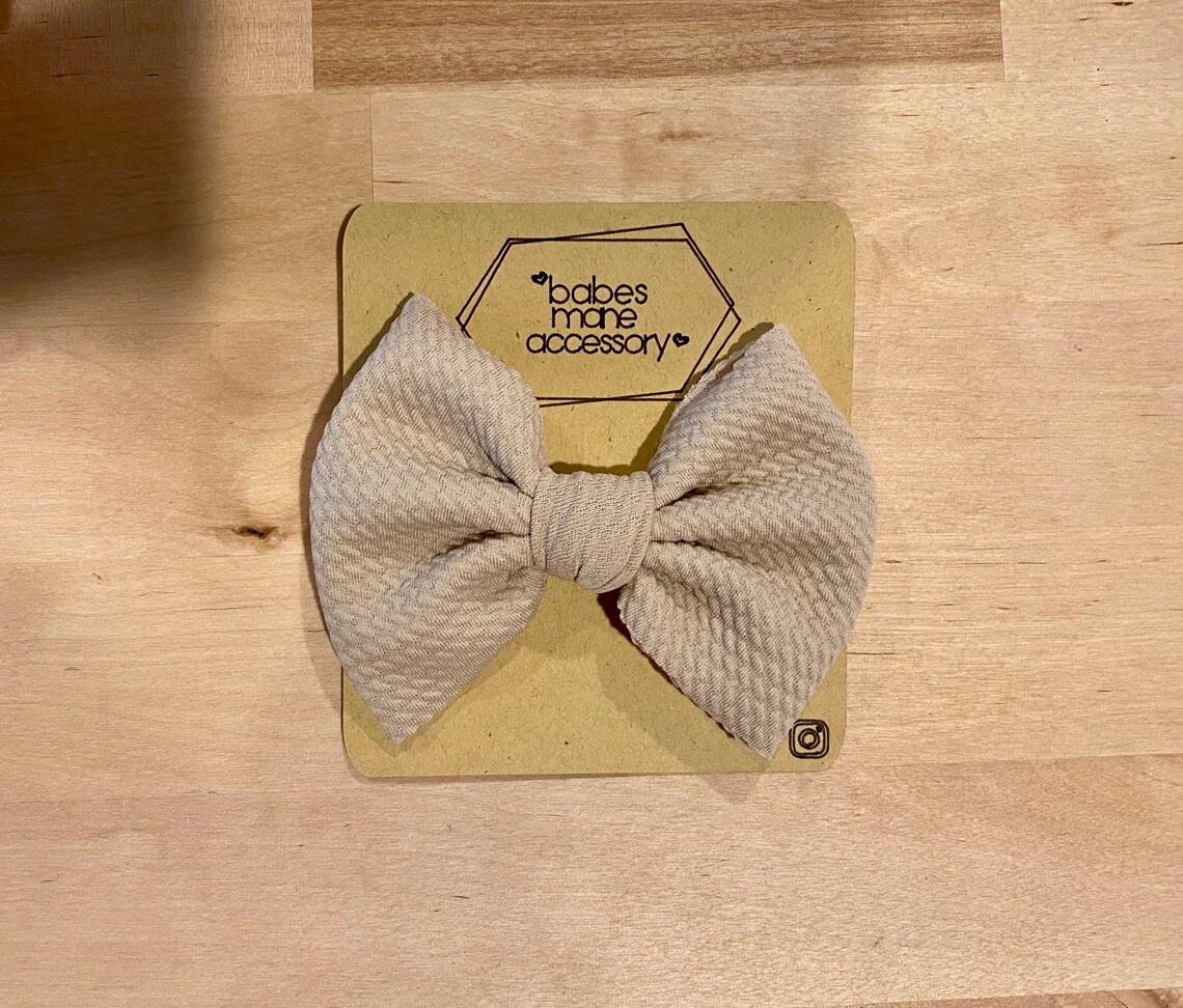 HAIR BOWS bullet Fabric Hair Bows baby Bows toddler Bows Etsy