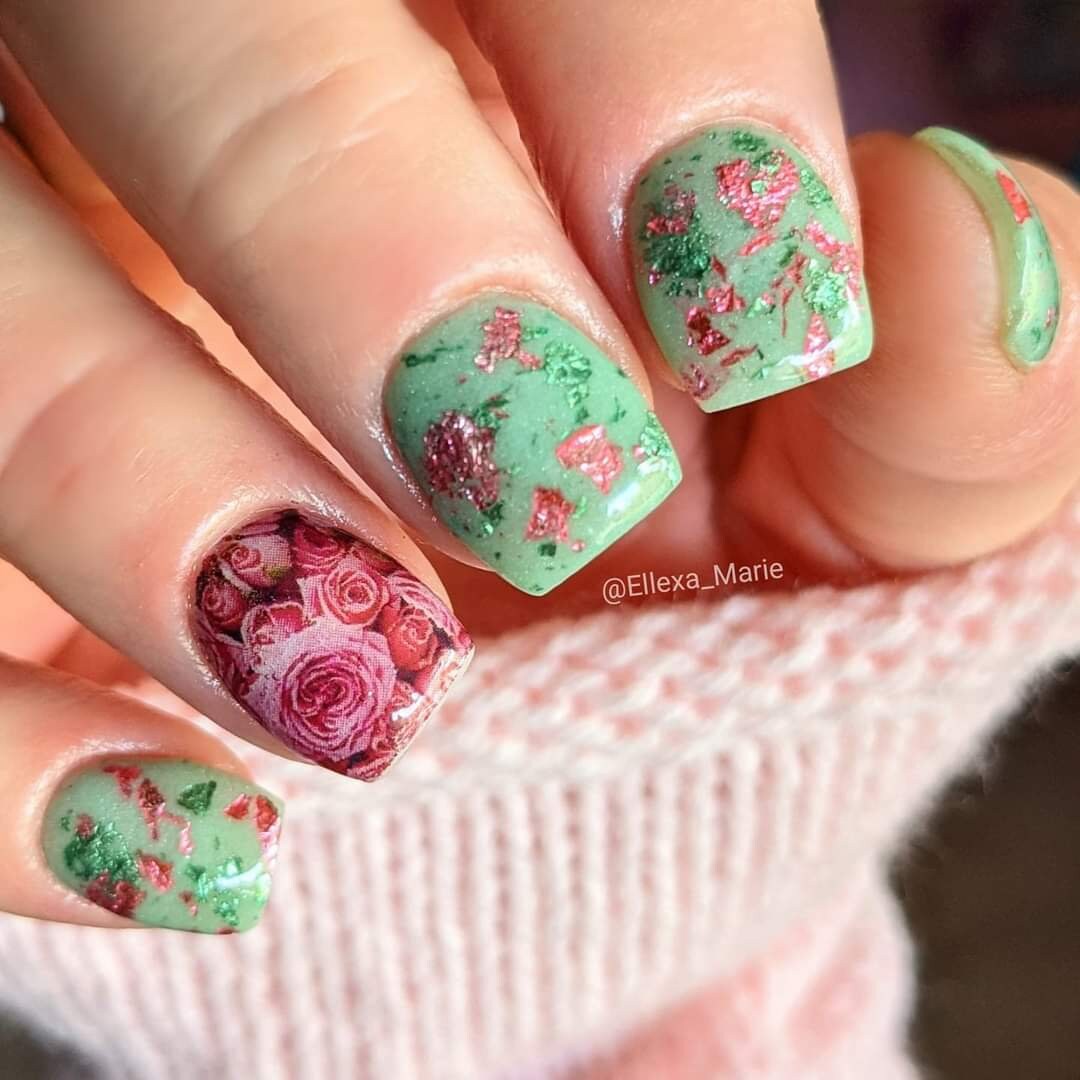Rose Mint Tea - Acrylic Nail Dip Powder