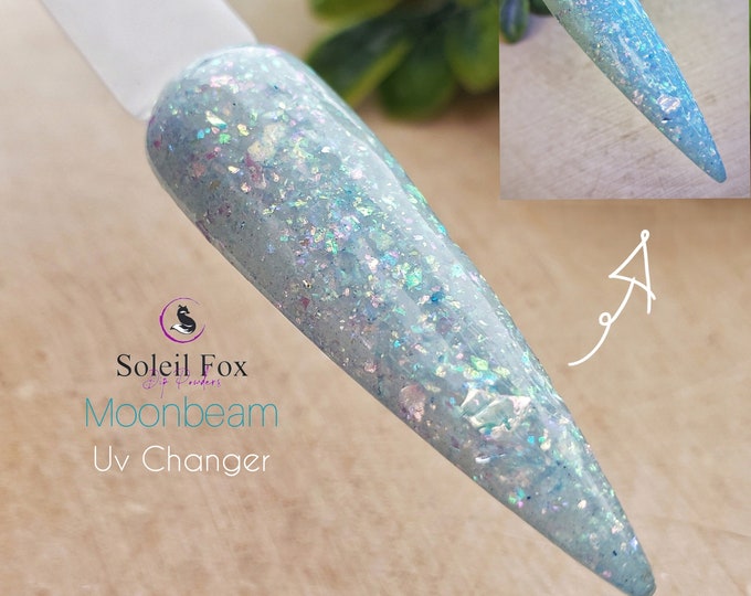 Moonbeam UV Changer Acrylic Nail Dip Powder Etsy