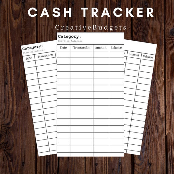 Printable Expense Tracker | Etsy
