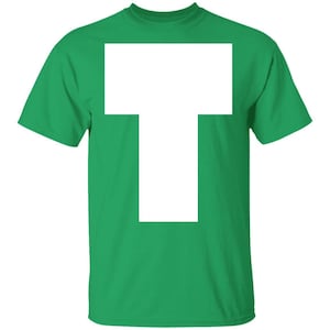 Chipmunks "T" Theodore Carta Imprimir Camisetas Roupas de Halloween (Meninos)