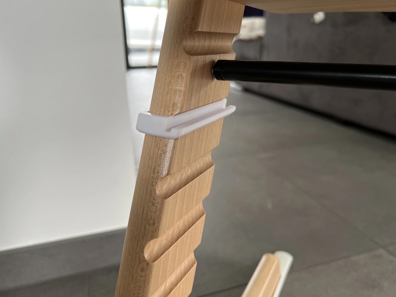 Adaptador IKEA Trofast para tronas STOKKE Tripp Trapp - Compatible con cestas Trofast de metal/malla - Juego de 2 - PLA de grado alimenticio imagen 2