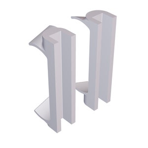 IKEA Trofast Adapter for STOKKE Tripp Trapp High Chairs - Compatible with Plastic Trofast Basket - Set of 2 - Food Grade PLA Vit