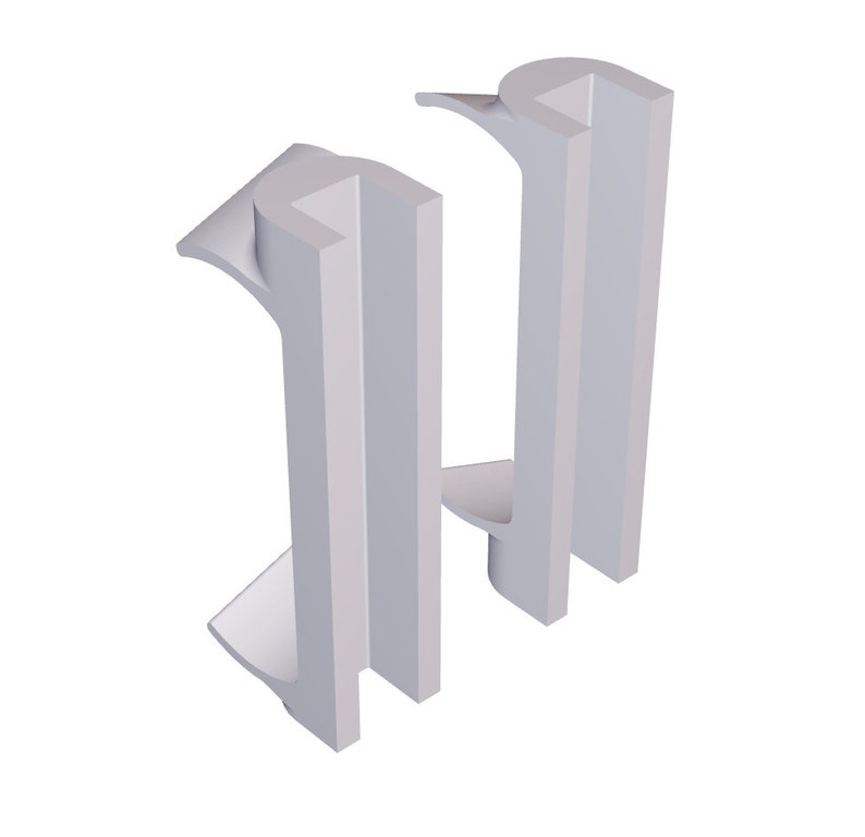 IKEA Trofast Adapter for STOKKE Tripp Trapp High Chairs - Compatible with Plastic Trofast Basket - Set of 2 - Food Grade PLA Vit