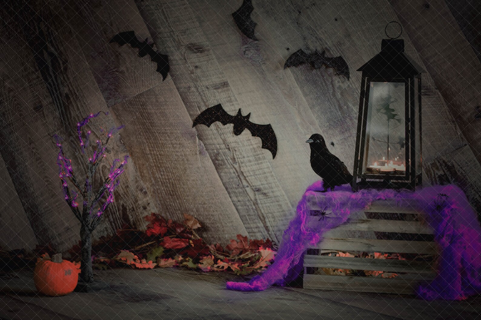 Halloween Digital Backdrop for Composite Art - Etsy