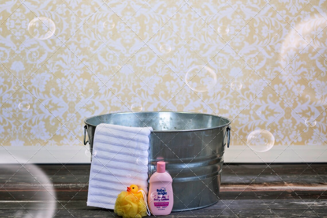 Bubble Bath Digital Background for Compositing in Etsy