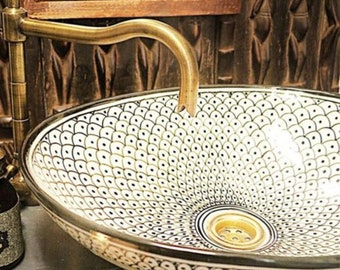 Moroccan Bathroom Etsy