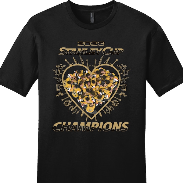 Vegas Golden Knights (VGK) Stanley Cup Champions 2023 (Heart) T-Shirts & Tank Tops