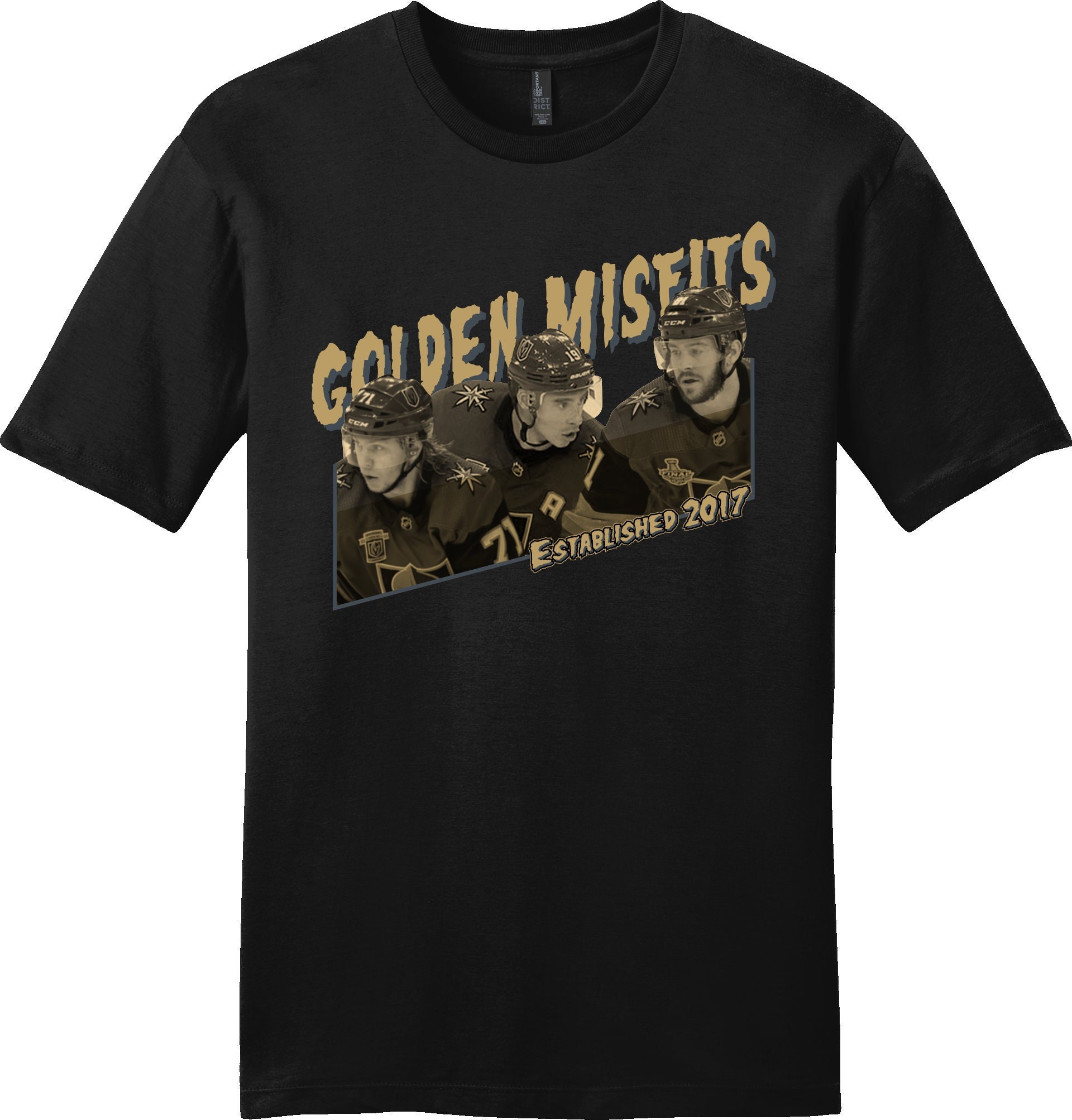 Official Vegas Golden Knights Merch Vegas Golden Knights Breaking T Misfits  To Champions Shirt - Clgtee