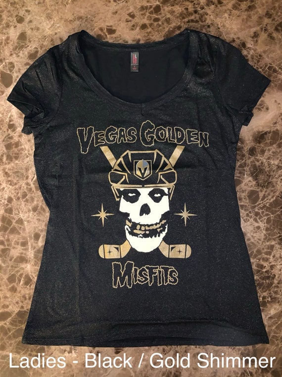 Vegas Golden Knights VGK Vegas Golden Misfits T-shirts 