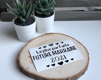 Citation Marraine Etsy
