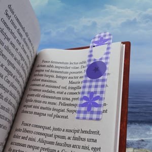 Charmantes Blumen Lesezeichen | Metall Lesezeichen für Leser, Geschenke für Buchliebhaber, Nettes Buchzubehör, Bibliothek Zubehör, Lese Geschenke
