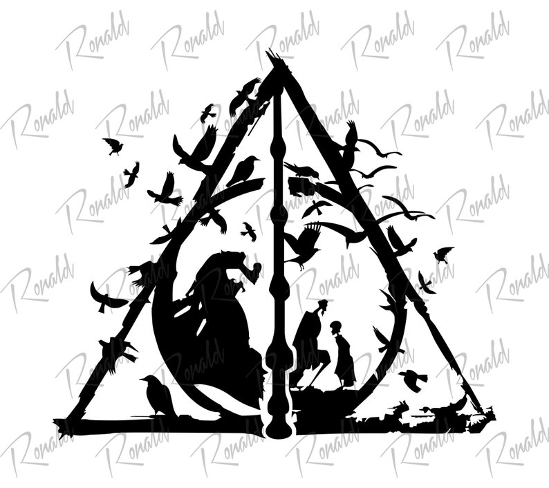 Download Harry Potter Reliquias de la muerte Svg Harry Potter Svg ...