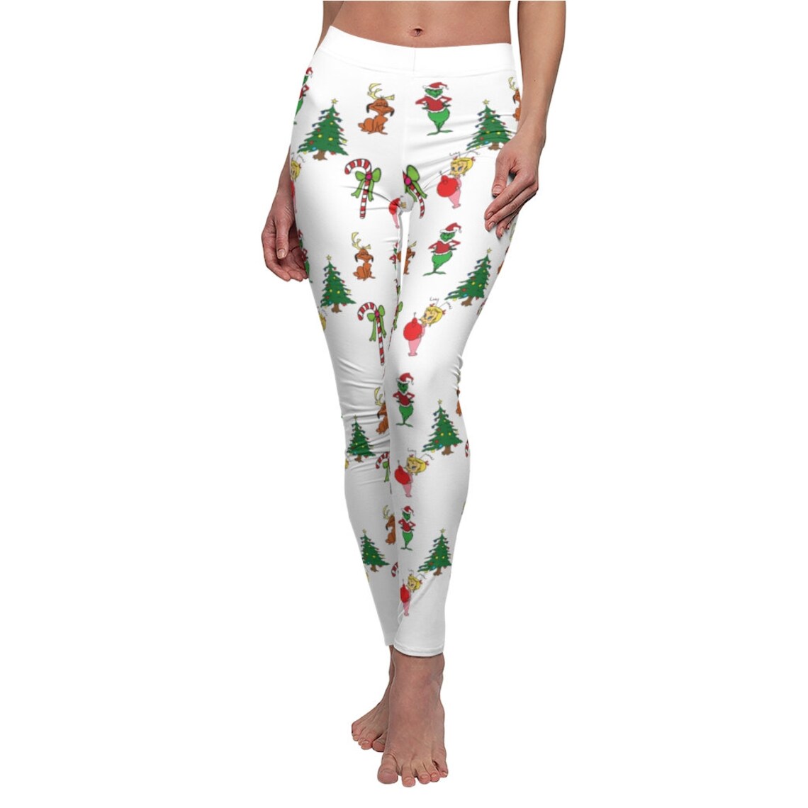 Grinch Christmas leggings Christmas pajamas Grinch pajamas  Etsy