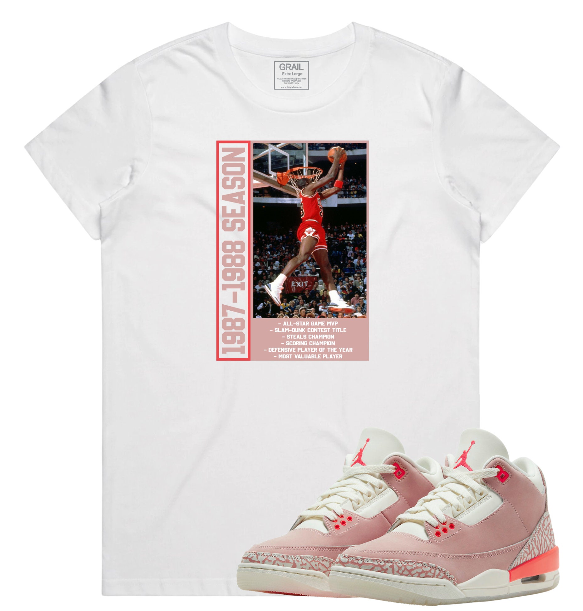air jordan 3 rust pink shirt air jordan 3 rust pink shirt