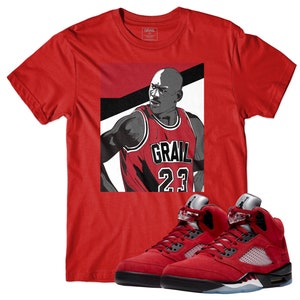 shirts to go with jordan 5 raging bull