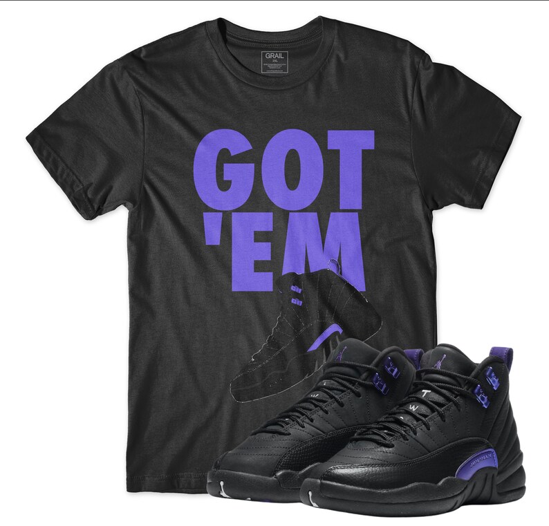 jordan 12 dark concord shirt