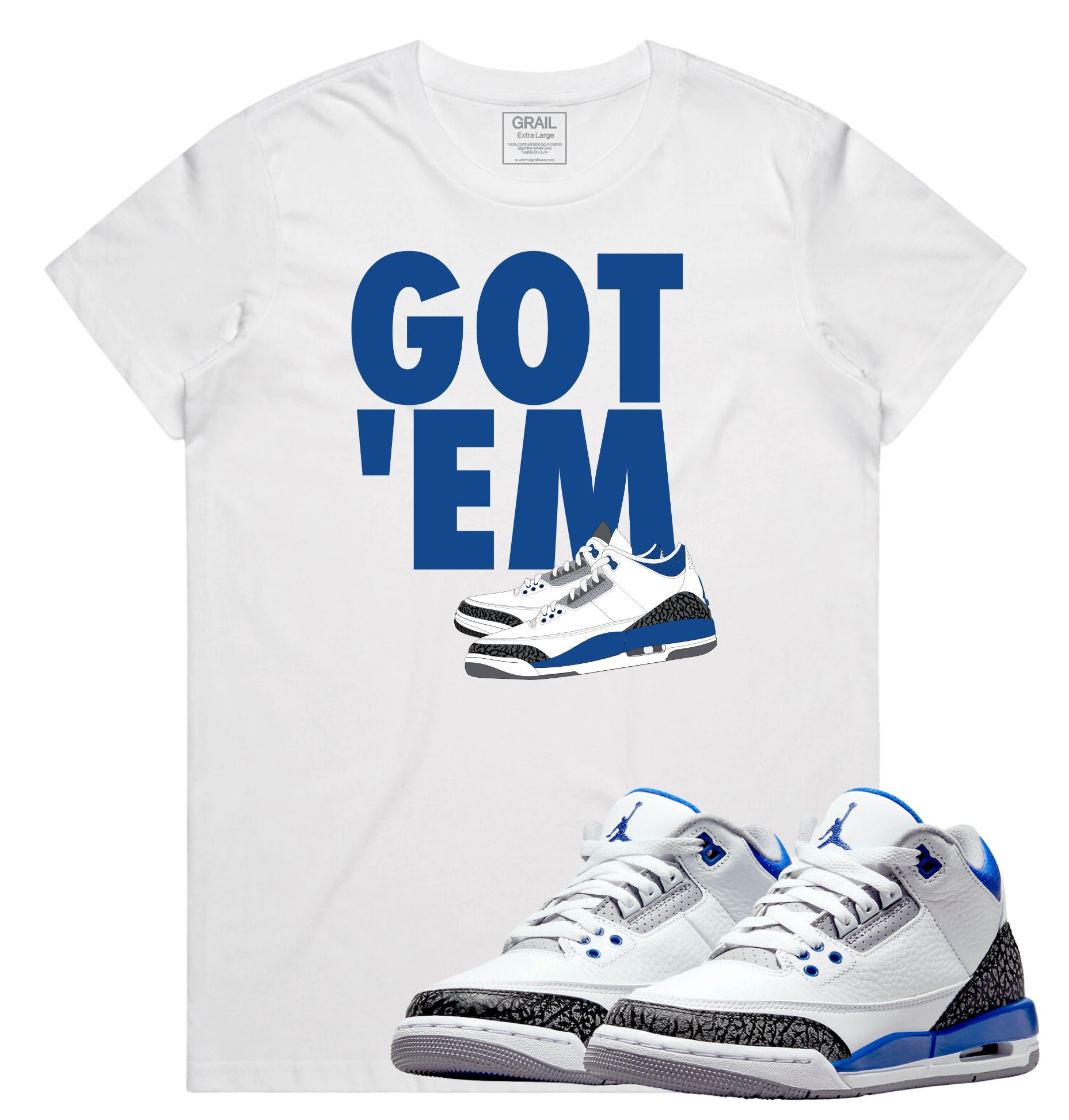 jordan racer blue 3 shirt