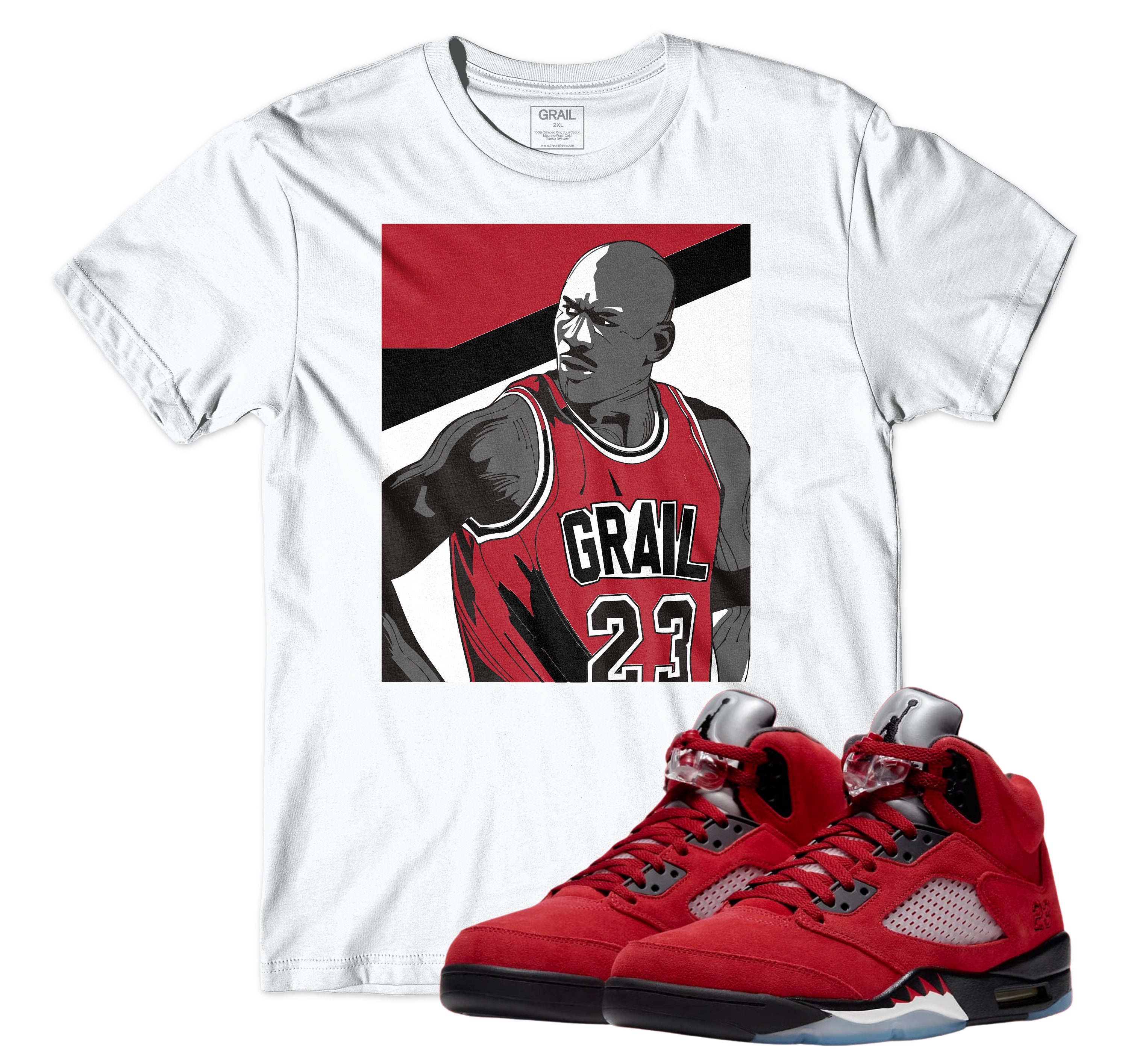 shirts to go with jordan 5 raging bull