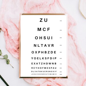 Sehtest ~ Oma-Schwangerschaftsanzeige ~ Digitales Poster ~ sofortiger Download