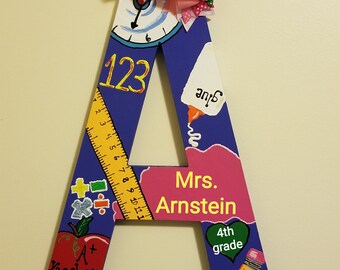 Teacher Letter Wall / Door Sign