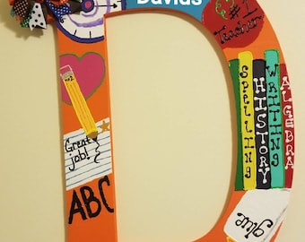 Teacher Letter Wall / Door Sign