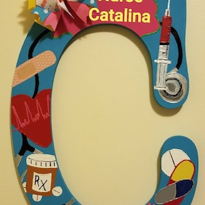 Nurses / Doctor&#39;s Letter Wall / Door Sign