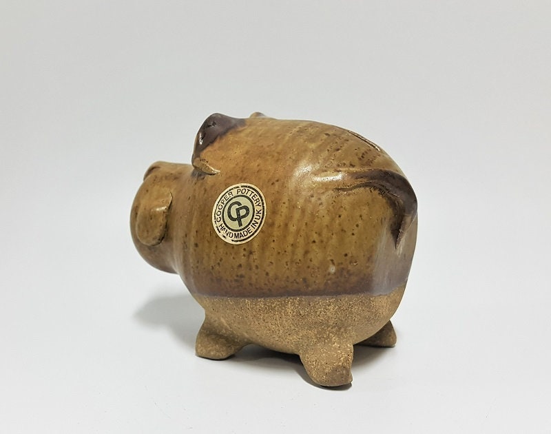Cooper Pottery Dog Money Box Handmade in UK 1111 Etsy