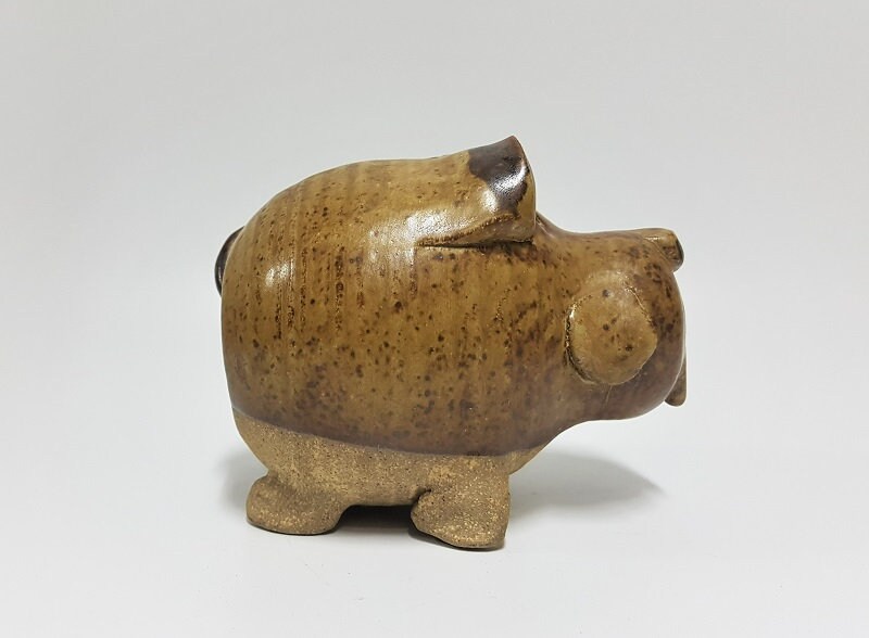 Cooper Pottery Dog Money Box Handmade in UK 1111 Etsy