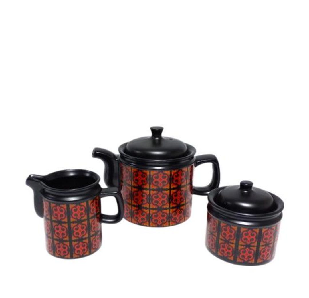 Vintage Retro 1970s AWS Tea Set, Arthur Wood Teapot, AWS England (#3121 ...