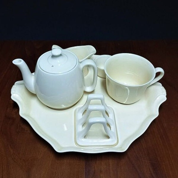 Antique Royal Winton Cream Tea for One Countess Breakfast Set, English Breakfast Set (#2643)