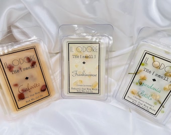 Soy Wax Melts - Wax melts, gift for her, stocking stuffers, wax melt gift, home decor, flower wax melt, Crystal wax melt, gifts for mom